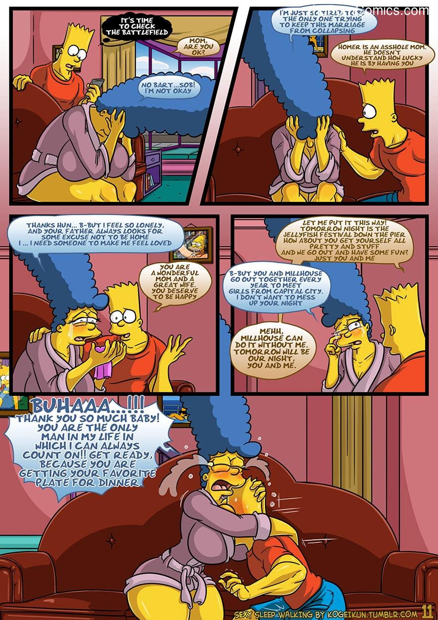 The Simpsons - Sexy Sleep Walking12 free sex comic